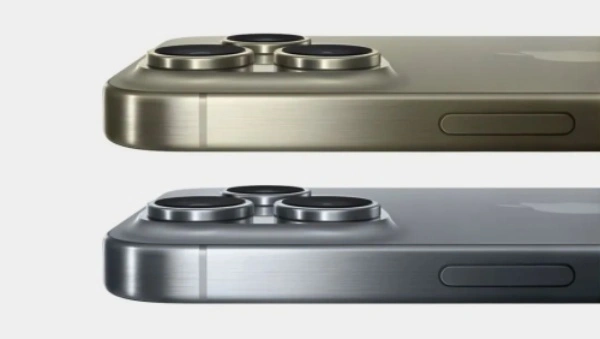 The iPhone 15 Pro series used a drawn titanium frame The iPhone 15 Pro series used a drawn titanium frame