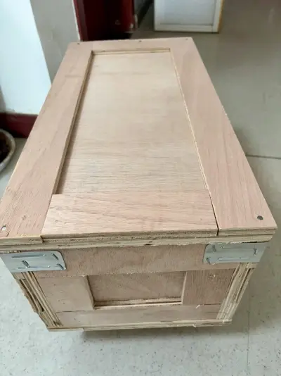 wooden package