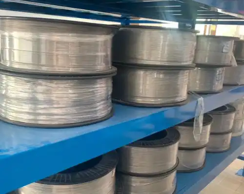 Titanium wire stock